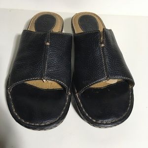 BOC sandal / mule by born, womens shoe size 10 us .